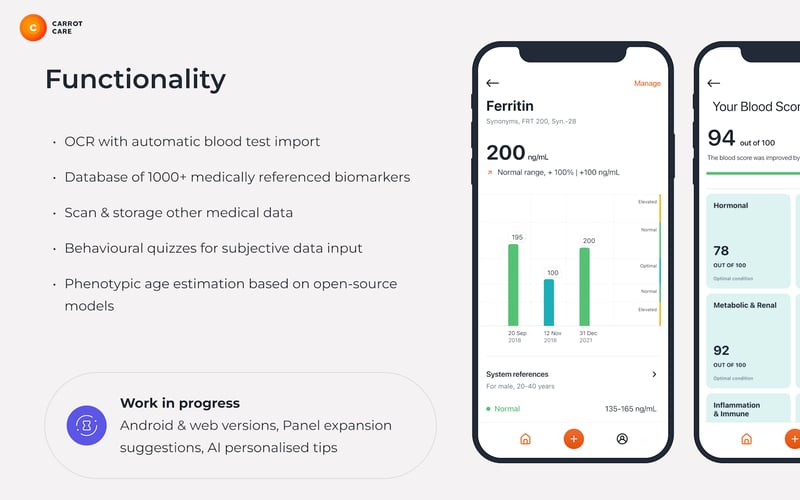 Carrot Care screenshot 1