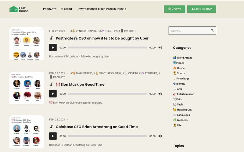 Cast House screenshot 1