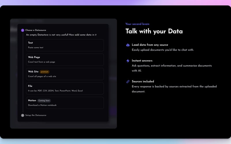 Chaindesk screenshot 2