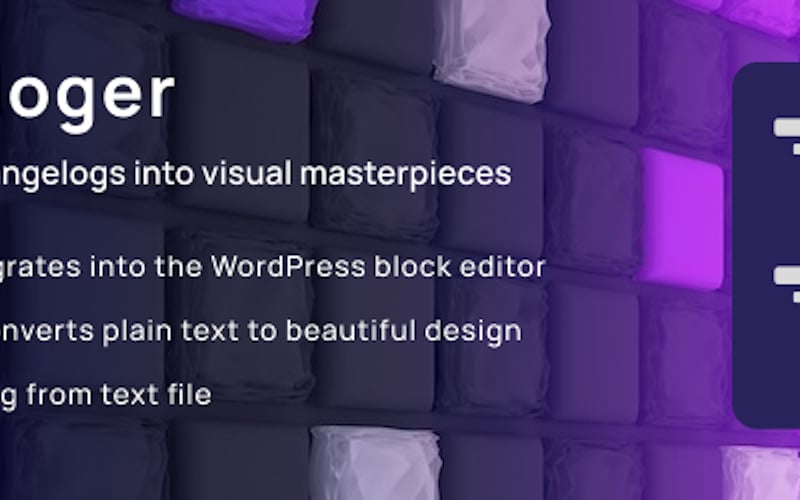 Changeloger for WordPress screenshot 1