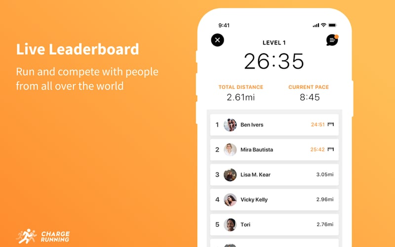 Charge Running screenshot 2