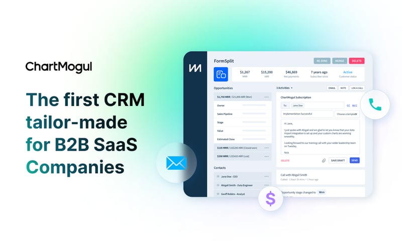 ChartMogul CRM screenshot 1