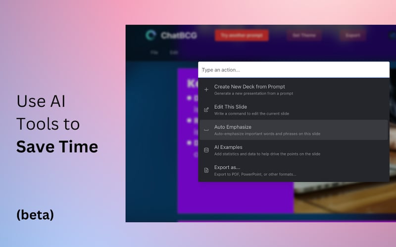 ChatBA: Generative AI for Slides screenshot 3