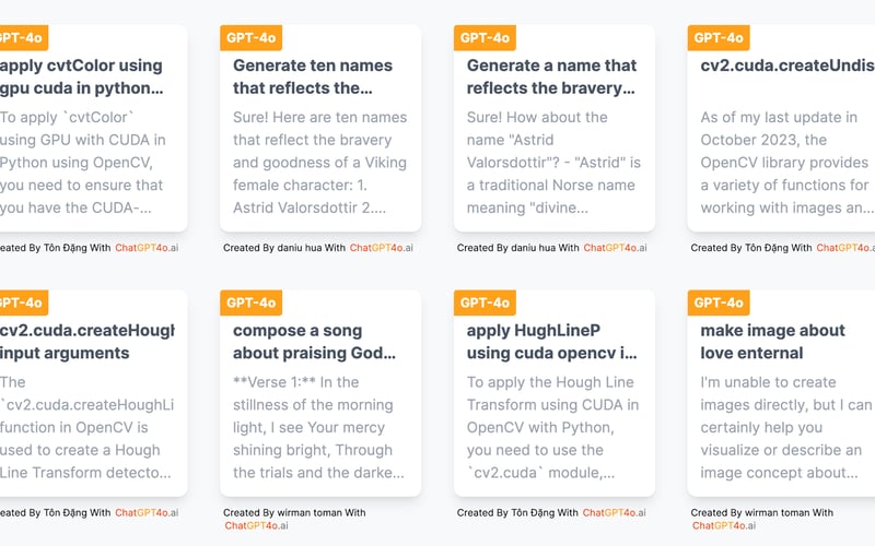 ChatGPT4o screenshot 3