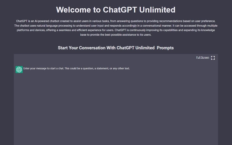ChatGPT free screenshot 1
