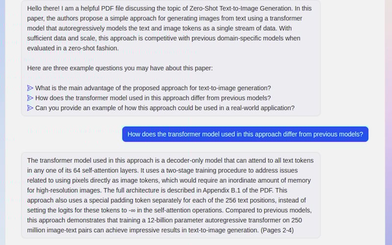 ChatPDF screenshot 3