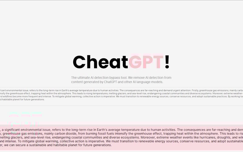 CheatGpt screenshot 1