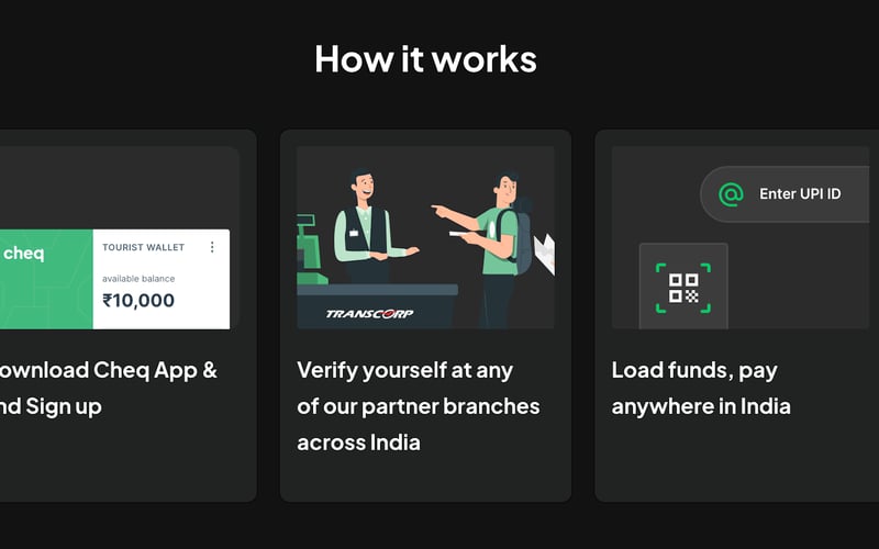 Cheq UPI screenshot 2