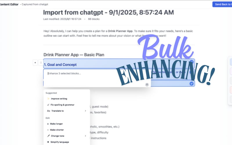 ClearPlan screenshot 2