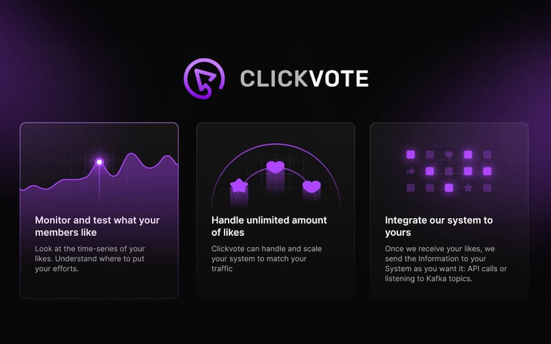 Clickvote screenshot 1