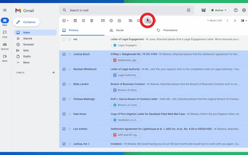 CloudHQ screenshot 2
