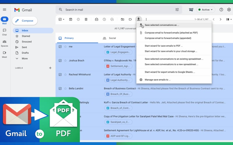 CloudHQ screenshot 3