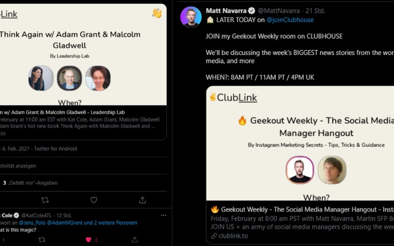 ClubLink screenshot 2