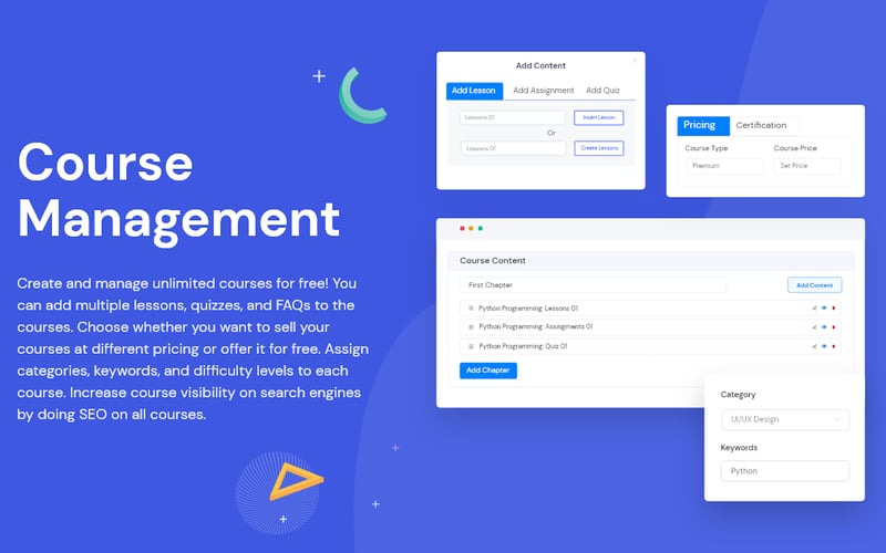 CoSchool LMS screenshot 2
