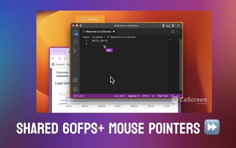 CoScreen by Datadog screenshot 2