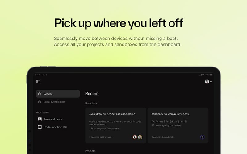 CodeSandbox for iOS screenshot 3