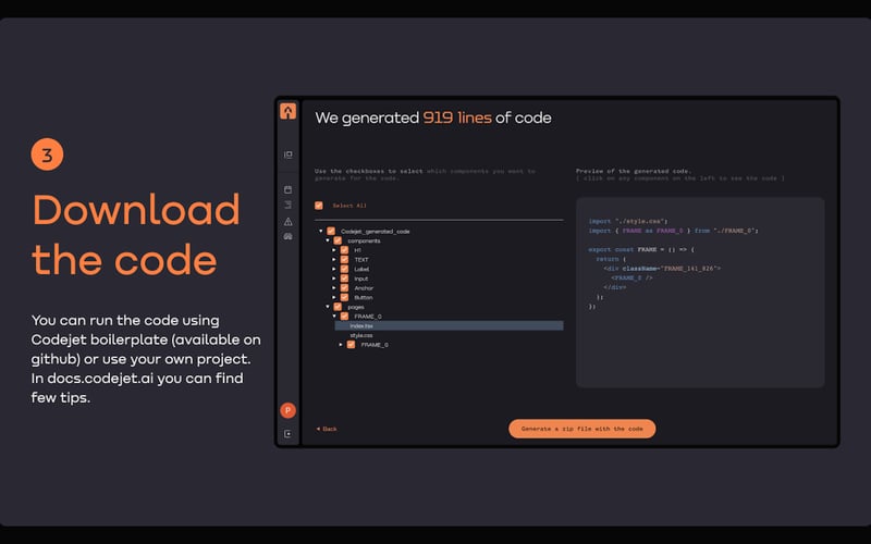 Codejet screenshot 3