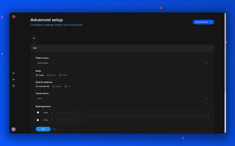 Codemagic screenshot 3