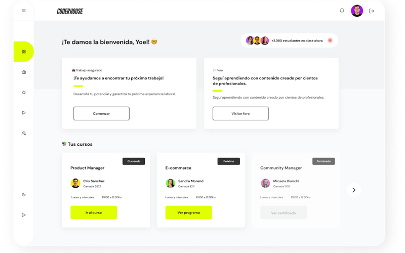 Coderhouse screenshot 1