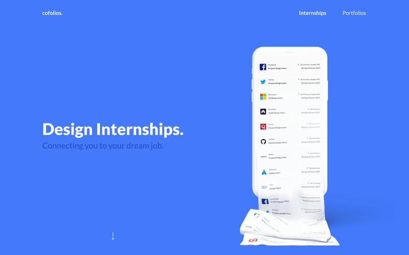 Cofolios screenshot 2