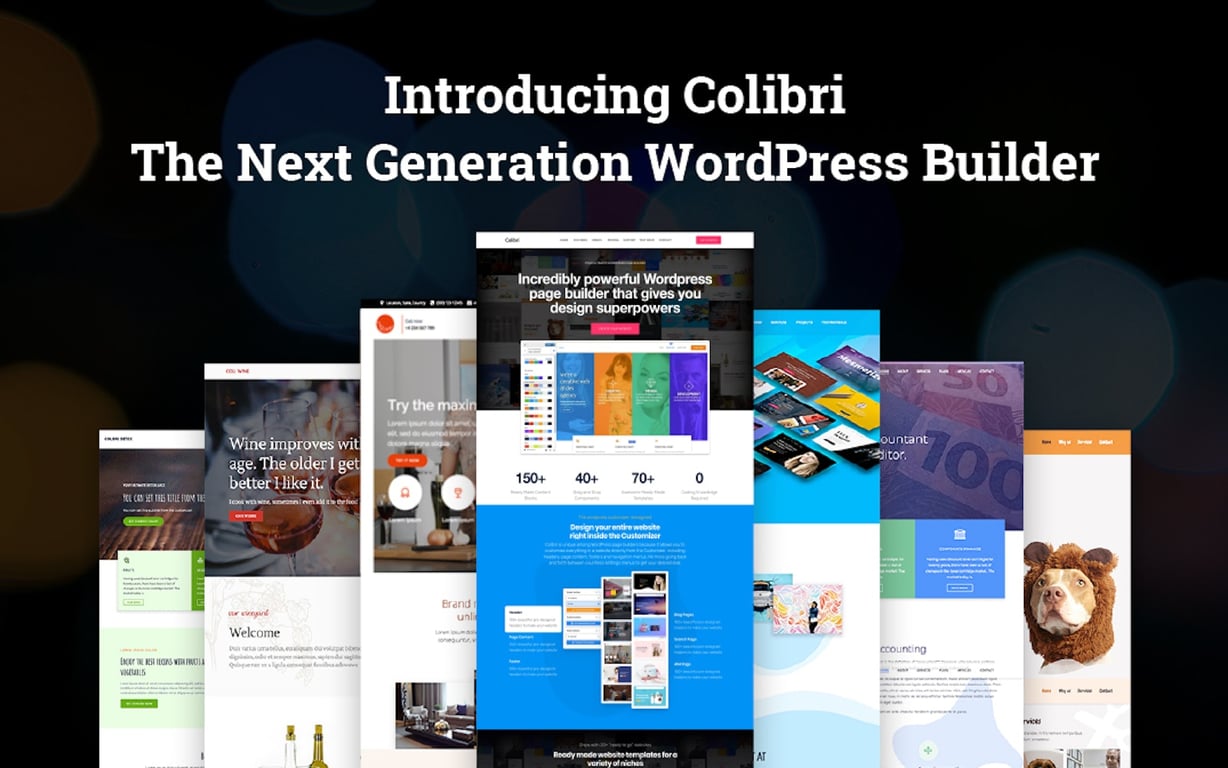 Colibri WP preview