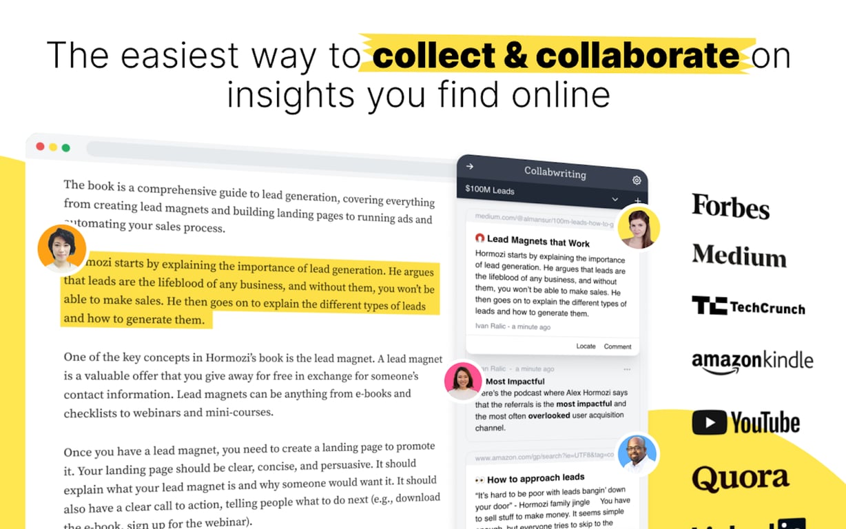 Collabwriting preview