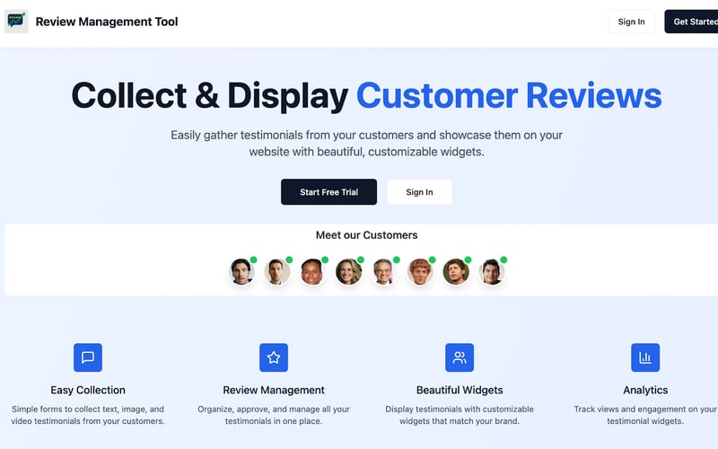 Collect,Showcase& Grow with Testimonials screenshot 3