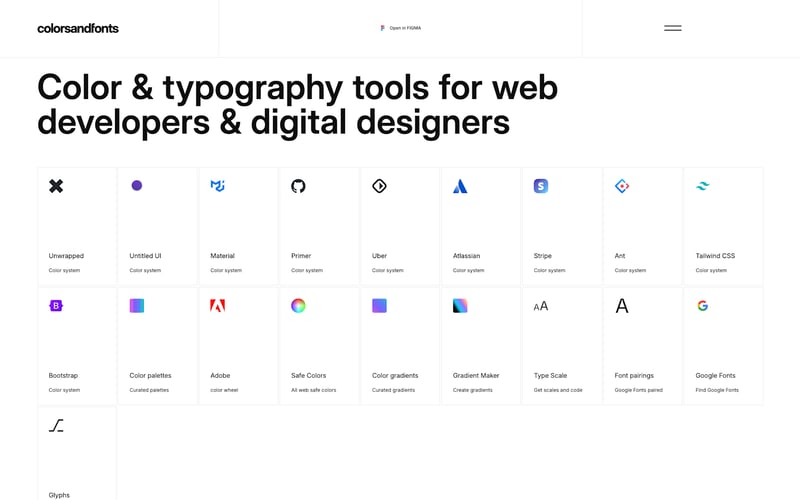 Colors and Fonts screenshot 1