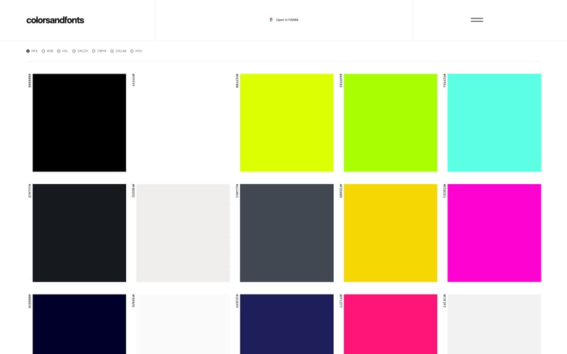 Colors and Fonts screenshot 3