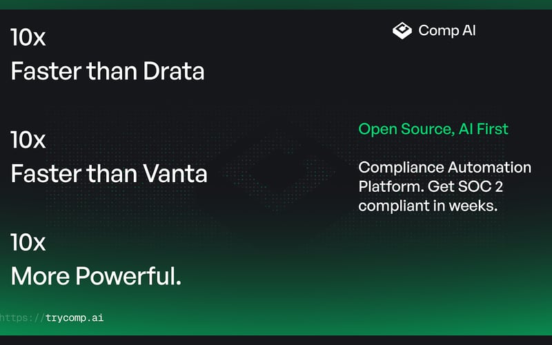 Comp AI - Get SOC 2, ISO 27001 & GDPR screenshot 3