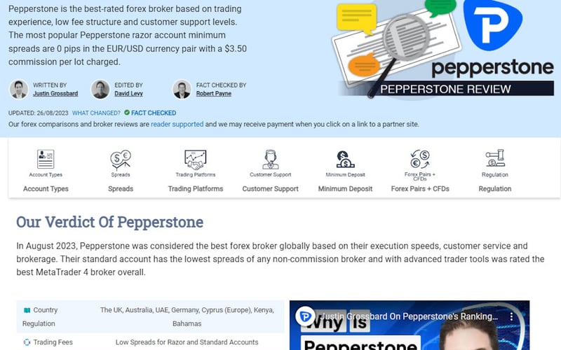 CompareForexBrokers screenshot 1