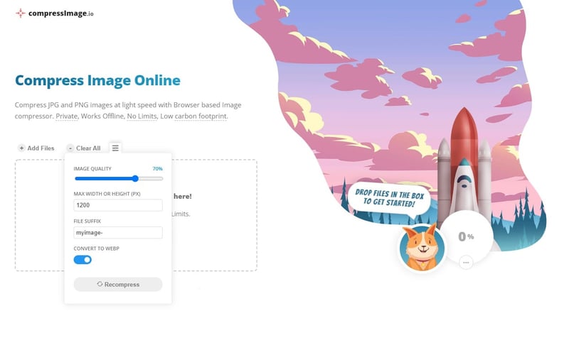 CompressImage.io screenshot 1