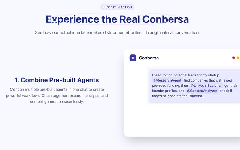 Conbersa screenshot 3
