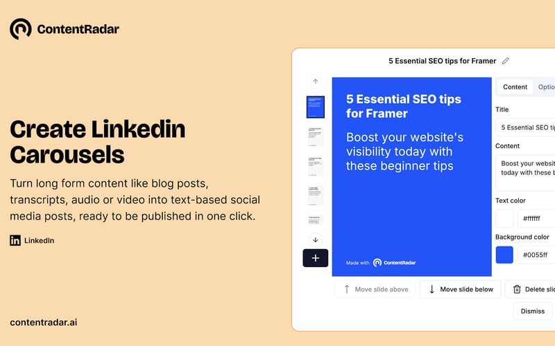 ContentRadar screenshot 3