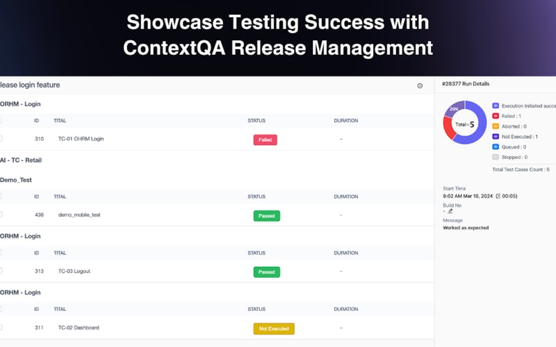 ContextQA screenshot 2