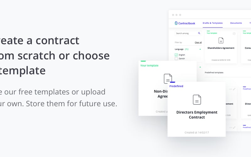 Contractbook screenshot 1