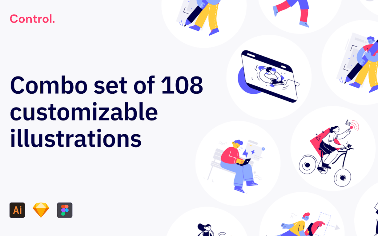 Control Illustrations preview