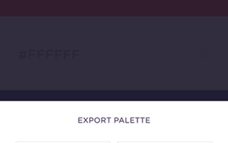 Coolors screenshot 1