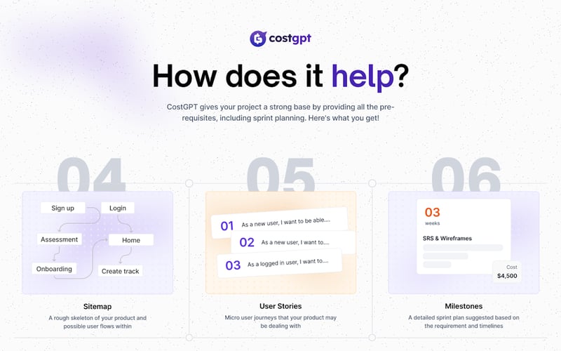 CostGPT screenshot 3
