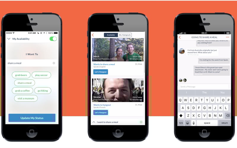 Couchsurfing screenshot 1