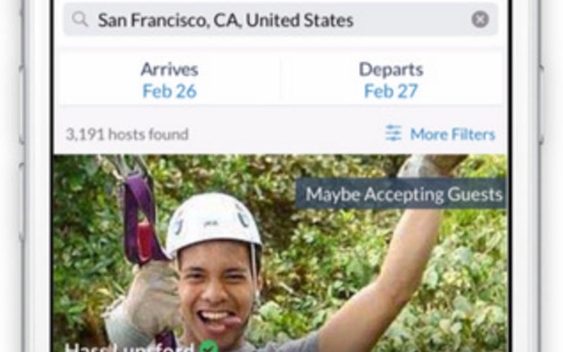 Couchsurfing screenshot 2