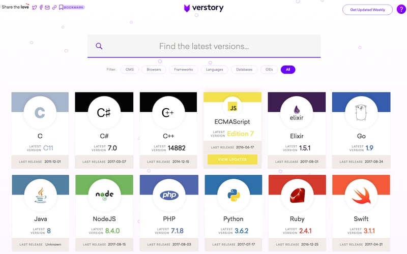 Coverstory screenshot 1