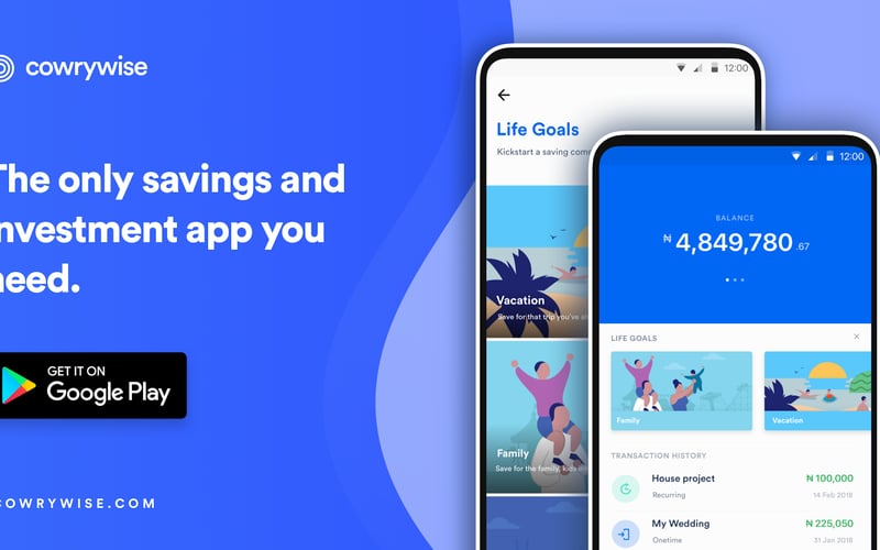 CowryWise screenshot 1