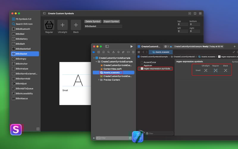 Create Custom Symbols screenshot 2