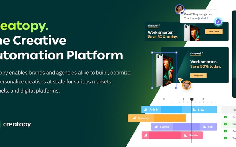 Creatopy screenshot 1