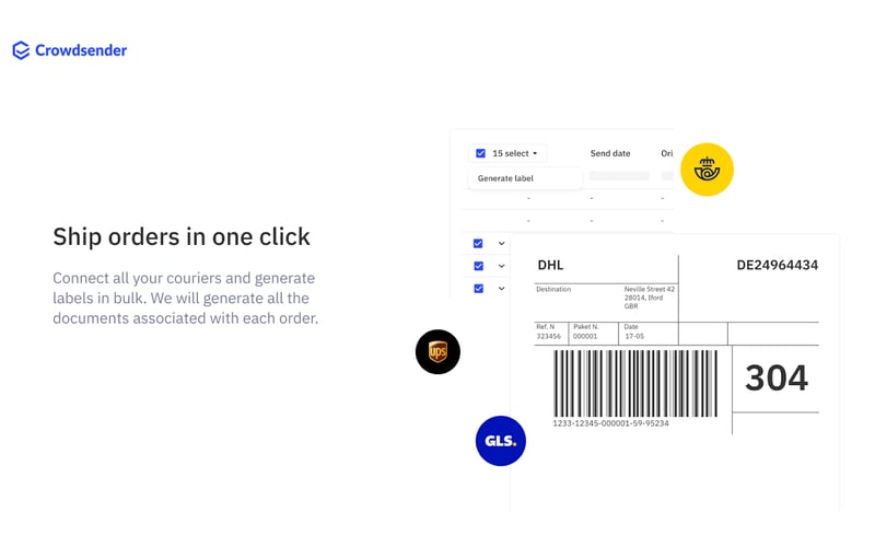 Crowdsender screenshot 2