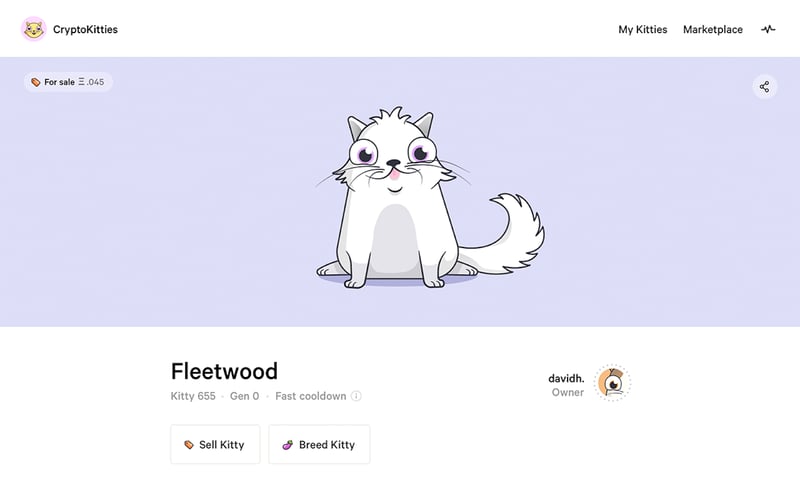 CryptoKitties screenshot 3