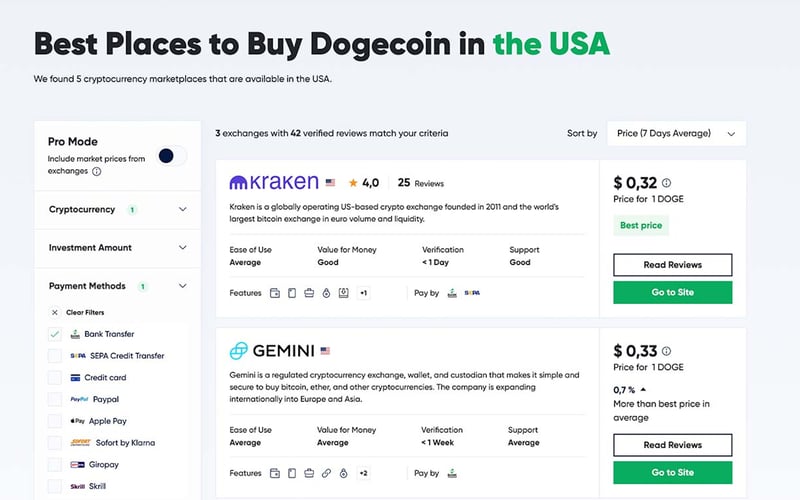 Cryptoradar screenshot 2
