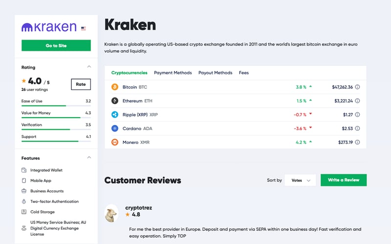 Cryptoradar screenshot 3