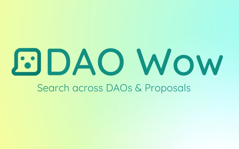 DAO Wow screenshot 1